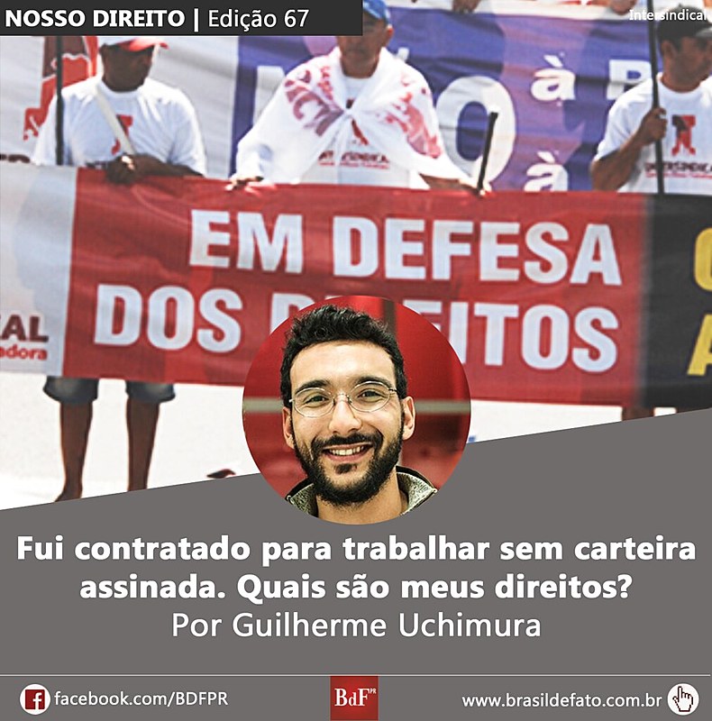 Foram 1,7 milhões de vagas informais contra apenas 17 mil empregos com registro entre fevereiro e outubro de 2017