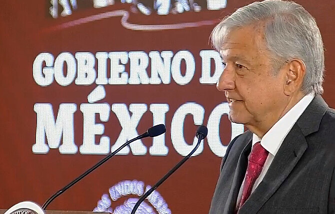 O governo do presidente Andrés Manuel López Obrador se coloca como fiador do diálogo