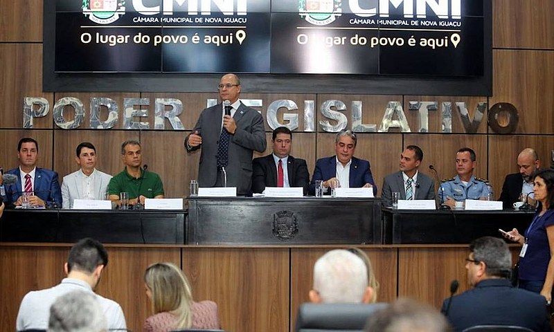 Governador do Rio esteve em Nova Iguaçu para anunciar expansão do programa Segurança Presente para a Baixada Fluminense