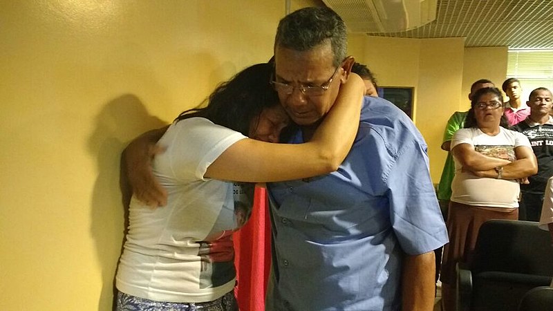 Claudelice Santos, irmã do extrativista José Cláudio Ribeiro, emociona-se ao saber da condenação de José Rodrigues Moreira