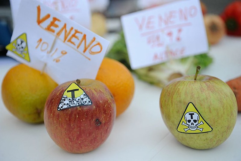 De acordo com a Anvisa, 64% dos alimentos consumidos no Brasil estão contaminados por agrotóxicos