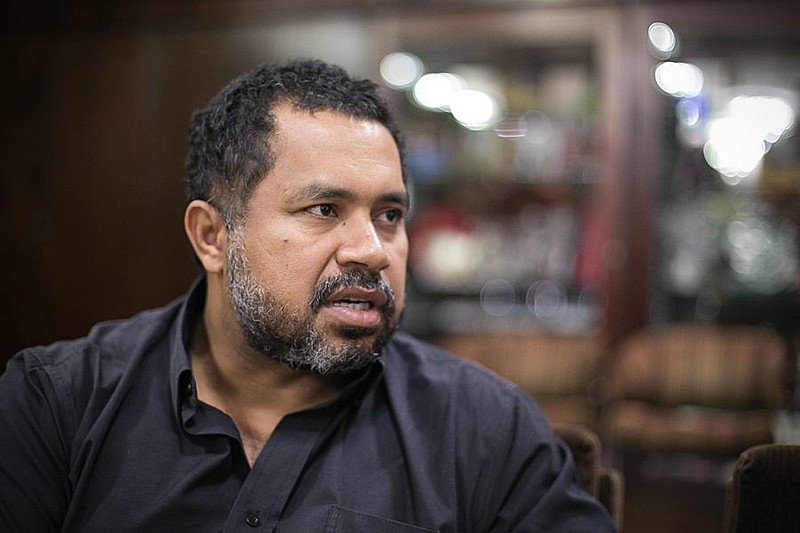 O dirigente nacional do MST, João Paulo Rodrigues