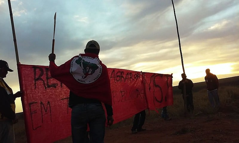 Camponeses ocupam fazenda no Tocantins