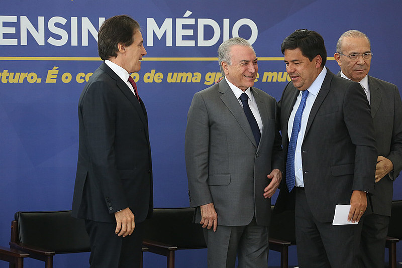Cerimônia de Sanção da Lei do Novo Ensino Médio