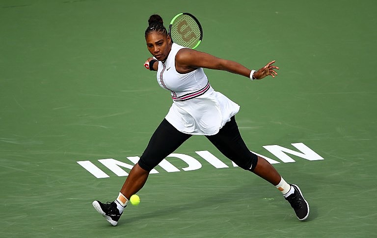 As três mulheres da lista são tenistas, como a estadunidense Serena Williams
