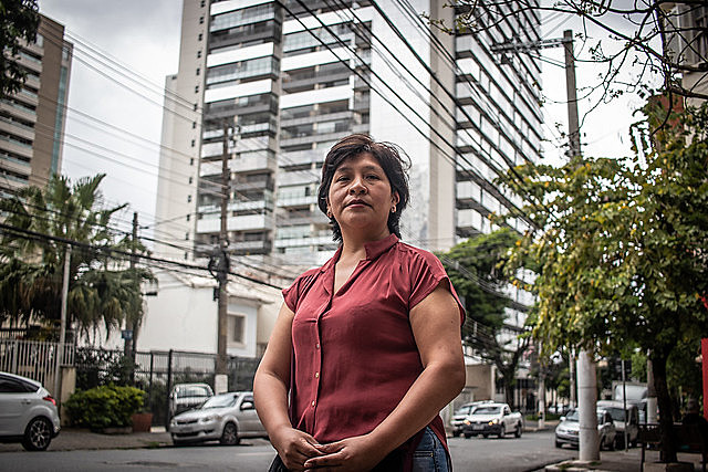 Nancy Salva es una de los 350 mil migrantes bolivianos que viven en Brasil