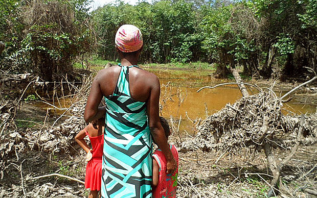 Iúna Quilombola Territory, in Bahia state, where six people were killed in 2017