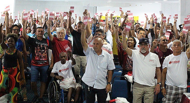 A luta da Condsef é pelo mesmo índice do ano passado: 33% de reajuste, sendo 31% de perdas pela inflação e 2% de ganho real.