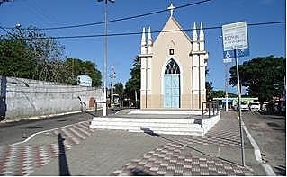 Igreja de São João Batista na Vila de Ponta Negra (RN)