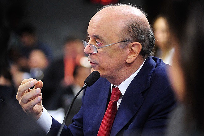 José Serra, atual ministro das Relações Exteriores.