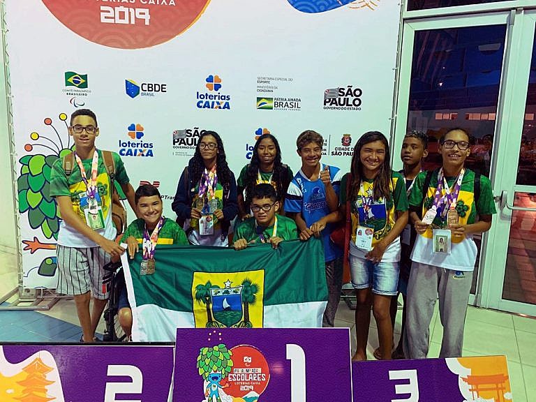 Delegação do Rio Grande do Norte encerrou a competição no 12º lugar do ranking geral