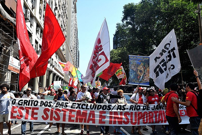 Protesto é realizado anualmente por pastorais e movimentos populares em diversas cidades brasileiras desde 1995