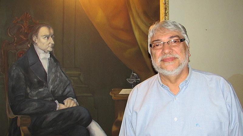O ex-presidente paraguaio Fernando Lugo recebeu o Brasil de Fato em sua casa, em Assunção (Paraguai)