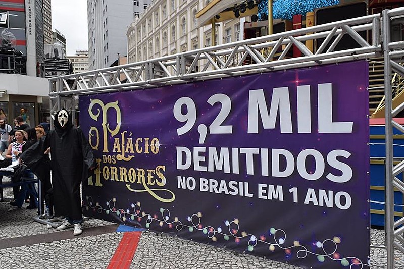Sindicato também alertou a população que o banco é devedor de R$ 465 milhões à Previdência Social