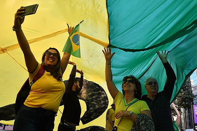 Demonstrators put pressure on Brazil’s Supreme Court and Congress and demand the pension reform and the anti-crime bill are passed