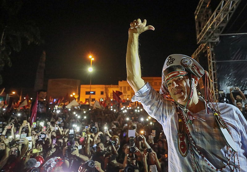 Haddad participa de ato no Recife, em Pernambuco