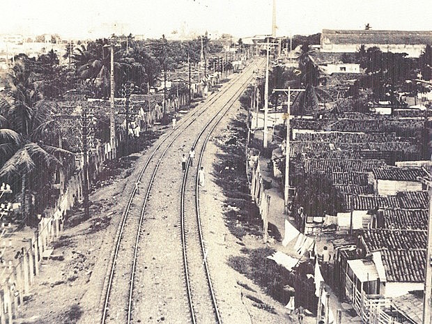 Fotos antigas já mostravam as grandes dimensões do bairro