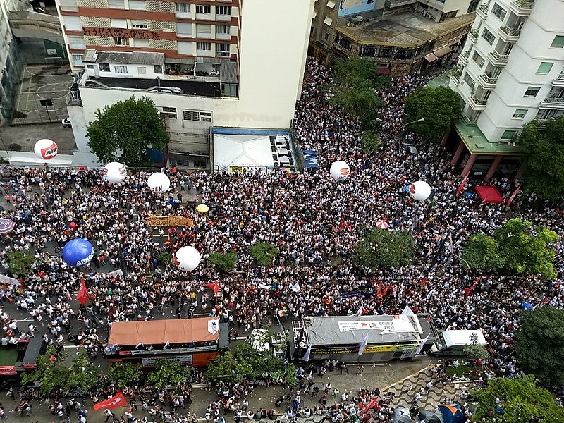 Ato de servidores contra o projeto de Lei (PL) 621/2016 da gestão de João Doria - 15-03-18