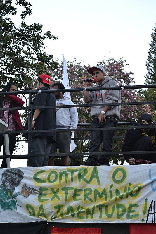 “Nós temos manos da periferia que estão fazendo faculdade, que estão na pós graduação, que estão numa realidade diferente. Isso não existia em governos anteriores”, garante Jamaica, integrante da AHHEMP