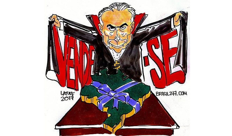 Temer vendo tudo