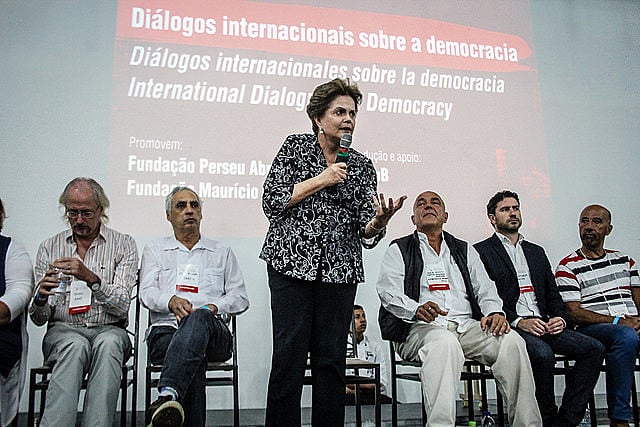 Besides political leaderships from many parts of the globe, the event had the presence of president Dilma Rousseff