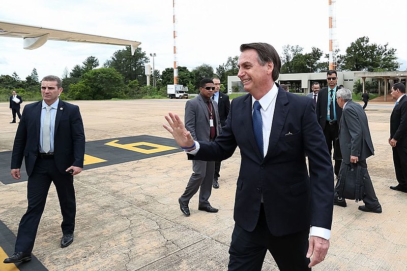 Bolsonaro foi ao Chile para discutir com outros presidentes a criação de um organismo alternativo à Unasul