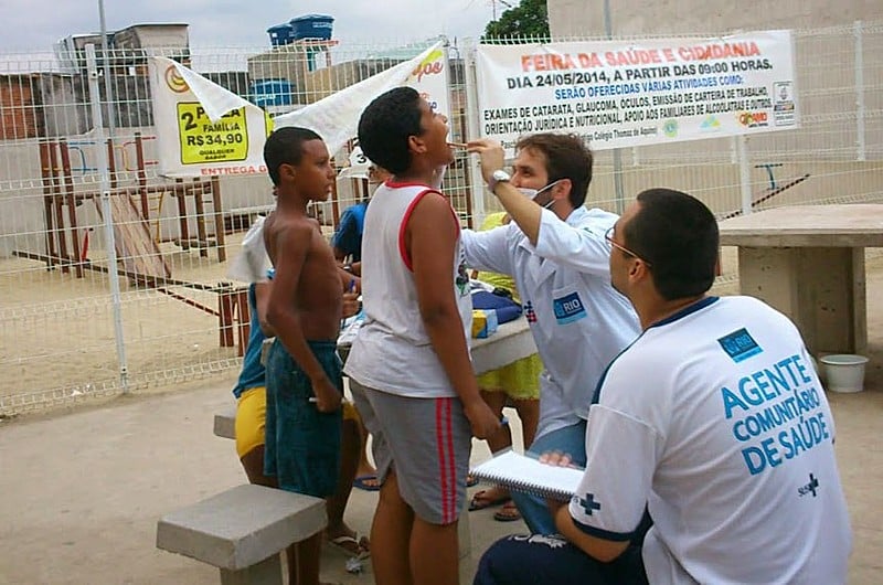 Agentes comunitários são responsáveis por executar medidas de auxílio à prevenção de doenças