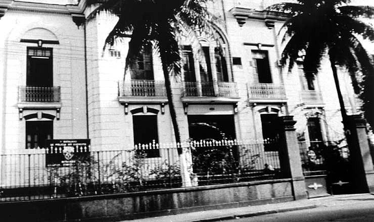 Sede do DOI-CODI no Rio, instalada no quartel do 1º Batalhão da Polícia do Exército, no bairro da Tijuca