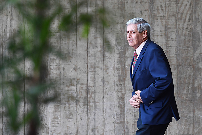 General Augusto Heleno, futuro ministro-chefe do Gabinete de Segurança Institucional (GSI) do governo de Jair Bolsonaro