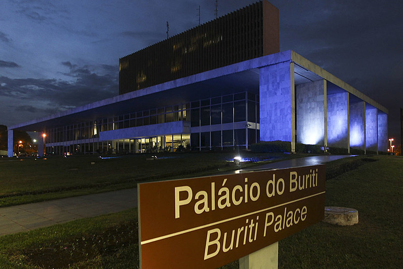 Palácio do Buriti, localizado em Brasília, é a sede do Governo do Distrito Federal (GDF)