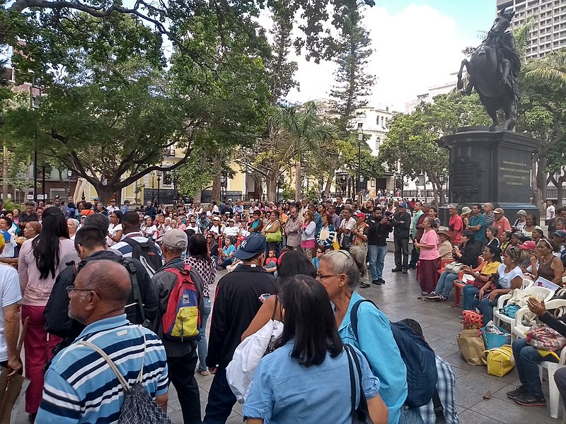 Assembleias populares chavistas movimentam centro de Caracas