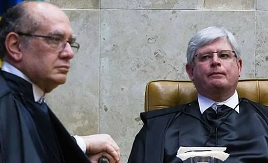 Rodrigo Janot e Gilmar Mendes tiveram várias discussões públicas na fase mais acirrada da Lava Jato