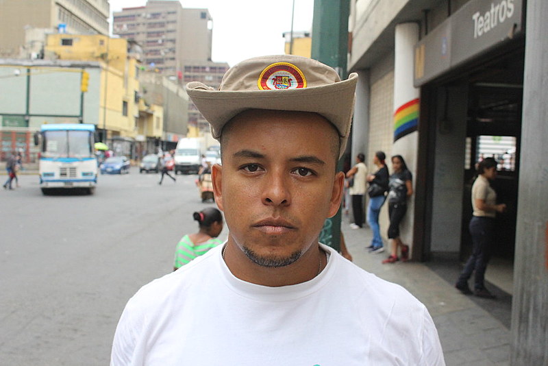 Ángel Vásquez ingressou na instituição criada por Chávez em 2008: "Isso está nas nossas veias, desde que nascemos somos revolucionários"