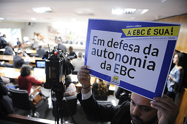 Trabalhadores da EBC lutam para garantir independência orçamentária e autonomia frente aos governos
