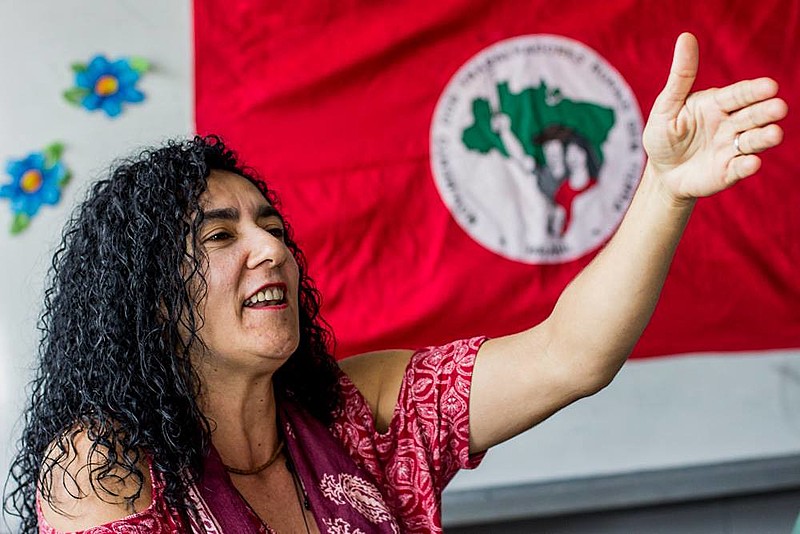 Marina dos Santos, da Direção Nacional do MST