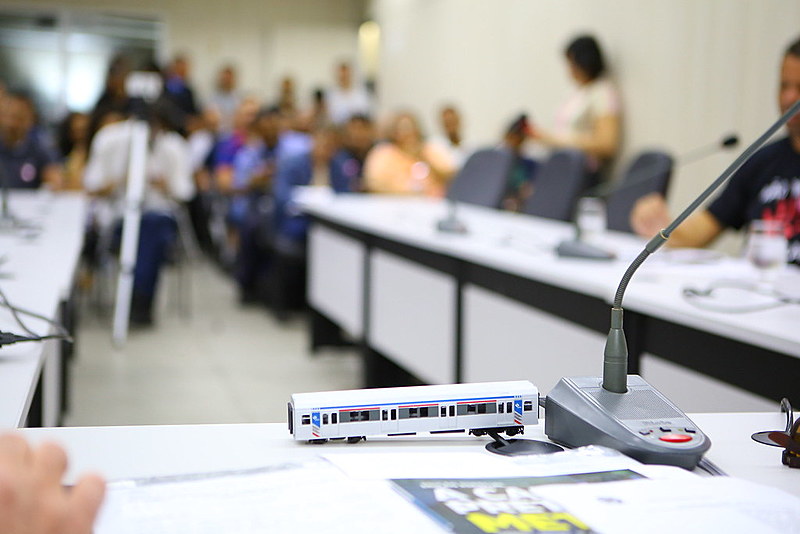 Audiência pública discutiu a privatização do metrô de Belo Horizonte/Contagem e os impactos no transporte público no município