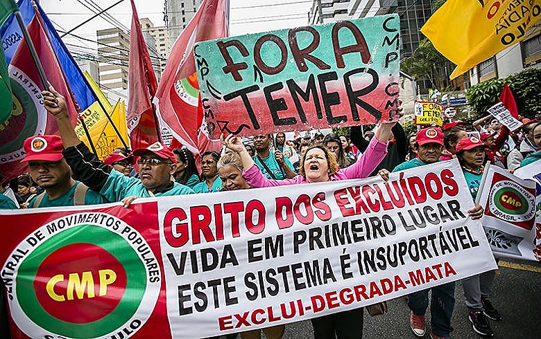 Ato acontece em todo o país, desde setembro de 1995. Na foto, a marcha do último ano, em São Paulo (SP)