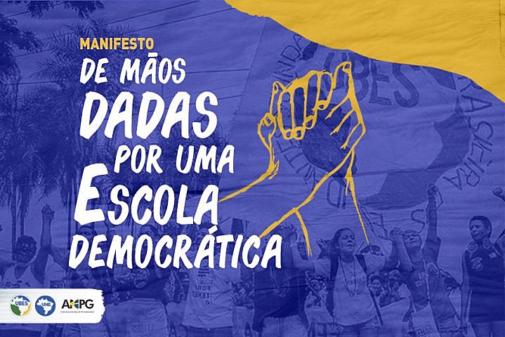 “Não existe Estado democrático sem escola democrática”, diz o texto da carta