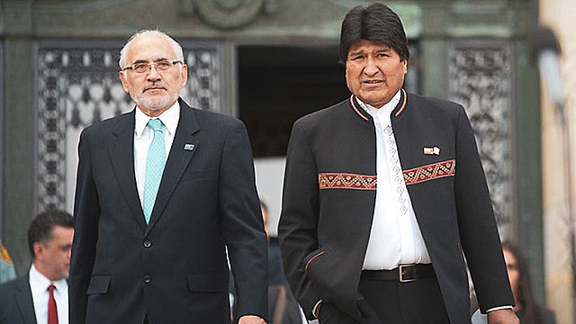 President Evo Morales believest that he will win without a second round after the counting of the remaining 17% of the votes