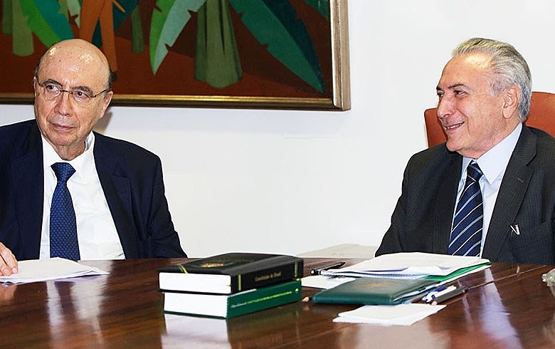 Meirelles e Temer: deterioração fiscal no curto prazo para justificar mudanças no longo prazo