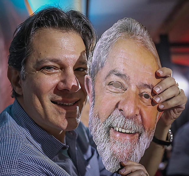 Fernando Haddad es el ex alcalde de la ciudad de São Paulo y ex ministro de educación