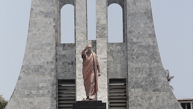 Memorial de Kwame Nkrumah em Acra, capital de Gana