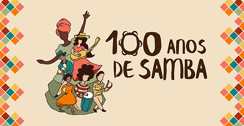 Em 2016, comemora-se 100 anos da gravação do samba "Pelo Telefone", no Rio de Janeiro (RJ)