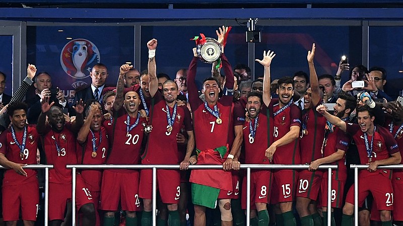 Cristiano e Pepe também jogam juntos no Real Madrid