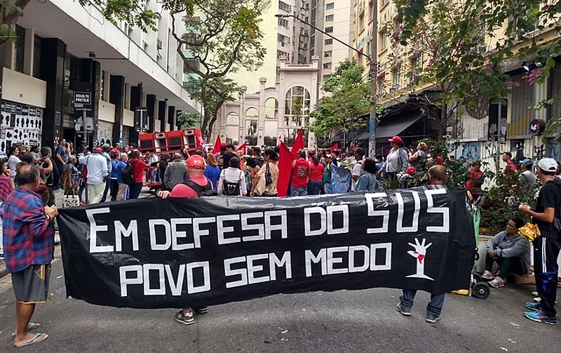 As entidades lançaram uma carta aberta para criticar que o direito à saúde não está garantido