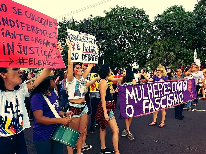 A Marcha Mundia de Mulheres acontece desde o ano 2000