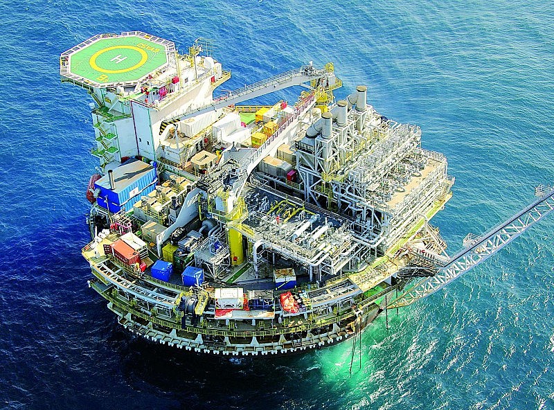 Plataforma da Petrobras; desmonte da empresa afeta soberania nacional
