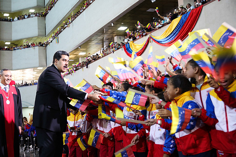 Nicolás Maduro foi reeleito em maio de 2018