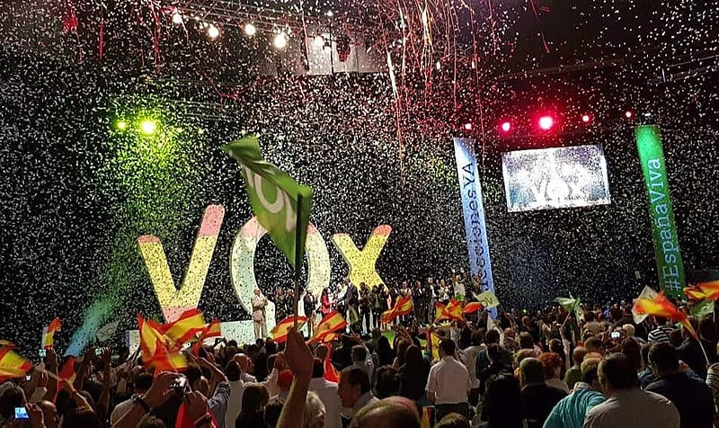 Partido de extrema-direita Vox conquistou 11% dos votos