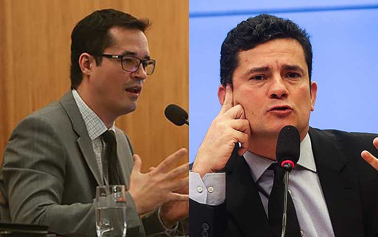 Dallagnol e Moro: vazamentos não deixam dúvida de que houve conluio e seletividade para prejudicar o ex-presidente Lula